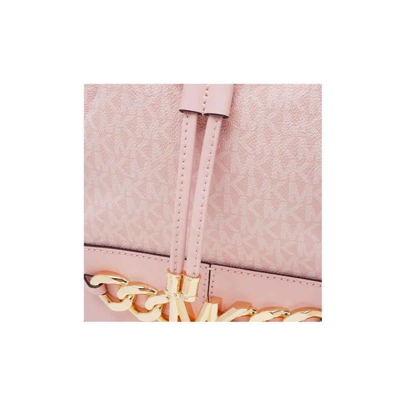 MICHAEL KORS MICHAEL KORS Luggage Collection Cow Leather Bucket Bag, Shoulder Bag, Crossbody Bag, Handbag Women's Pink-4