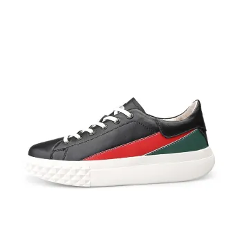 BECK Small White Shoes Casual Single Shoes Women's Ecru