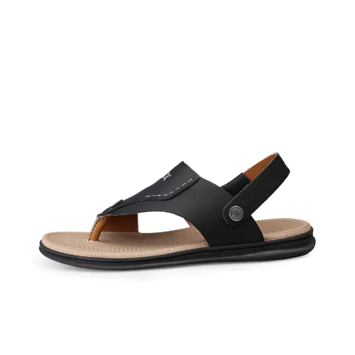 BECK Beach Sandals Men Black