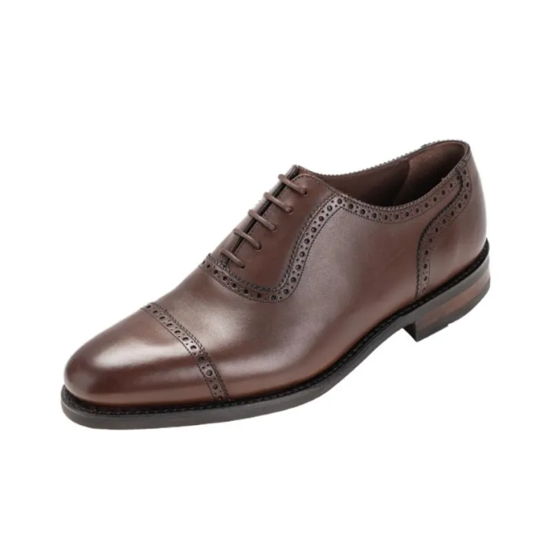 LOAKE Dress Shoes Men Low Top Black/Dark Brown/Russet-0