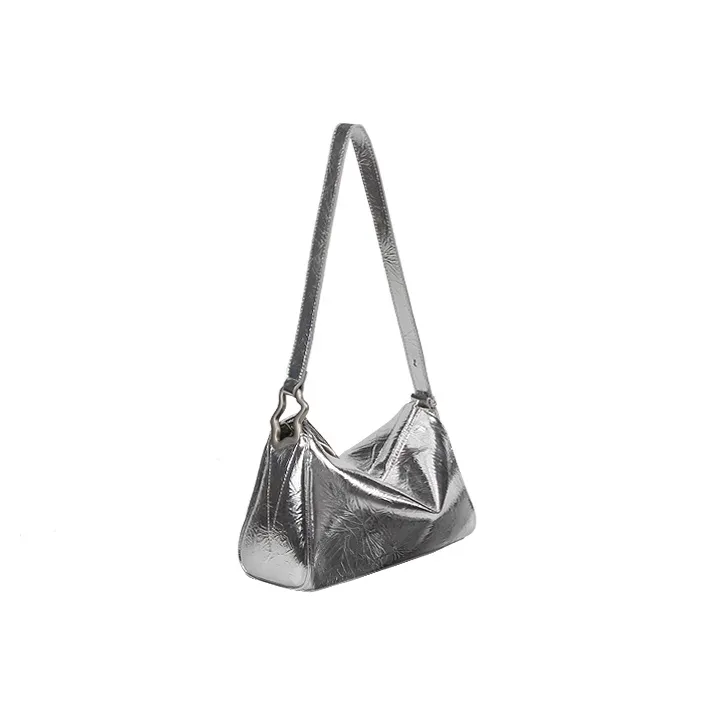 YOCAMU Cow Leather Tote Bag Shopping Bag Shoulder Bag Crossbody Bag Large Size Unisex Black/White/Silver-26