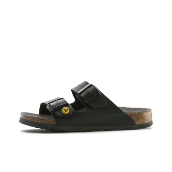 Birkenstock Arizona Esd Birko Flor Narrow Fit Sandals 'Black'
