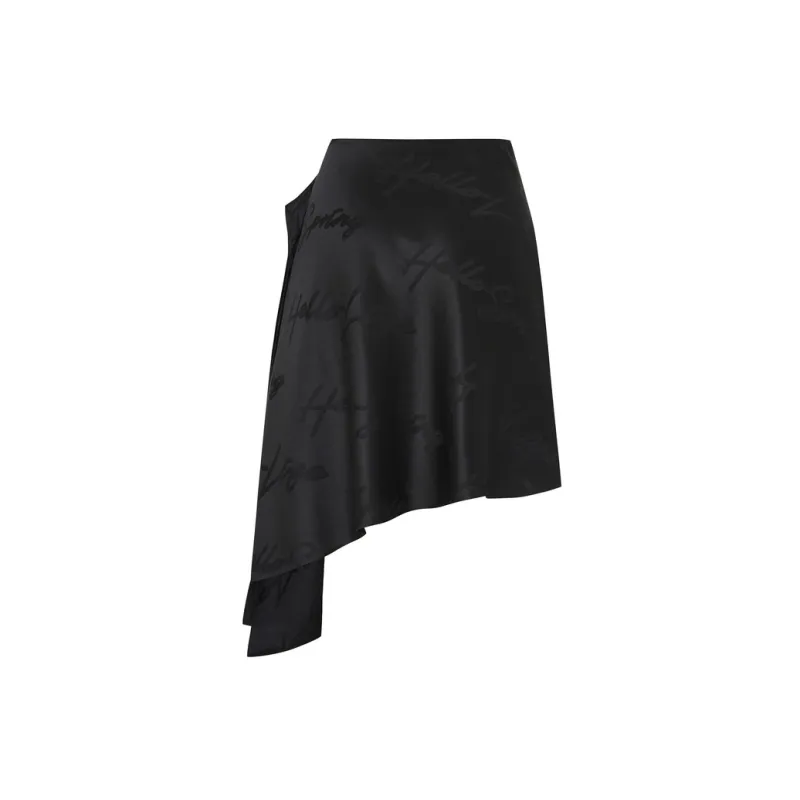 MO&CO Casual Long Skirts Women's Black-1
