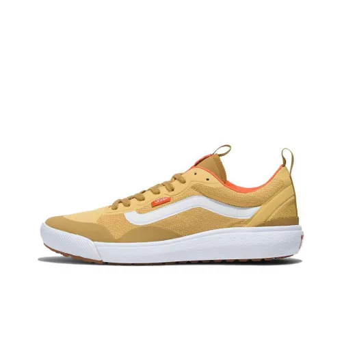 Vans UltraRange Skateboard Shoes Unisex Low-Top Yellow/Brown