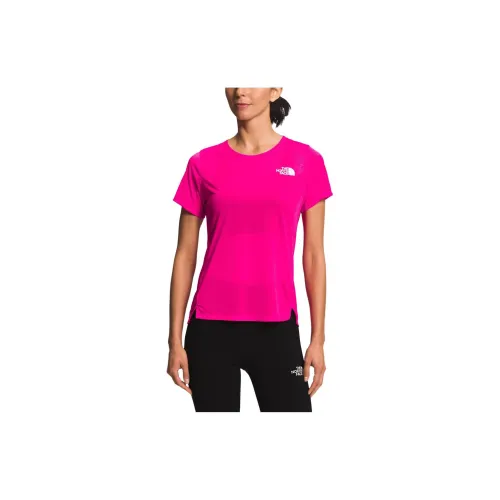 THE NORTH FACE T-Shirts Women's Bright Pink