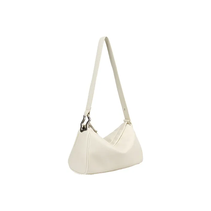 YOCAMU Cow Leather Tote Bag Shopping Bag Shoulder Bag Crossbody Bag Large Size Unisex Black/White/Silver-19