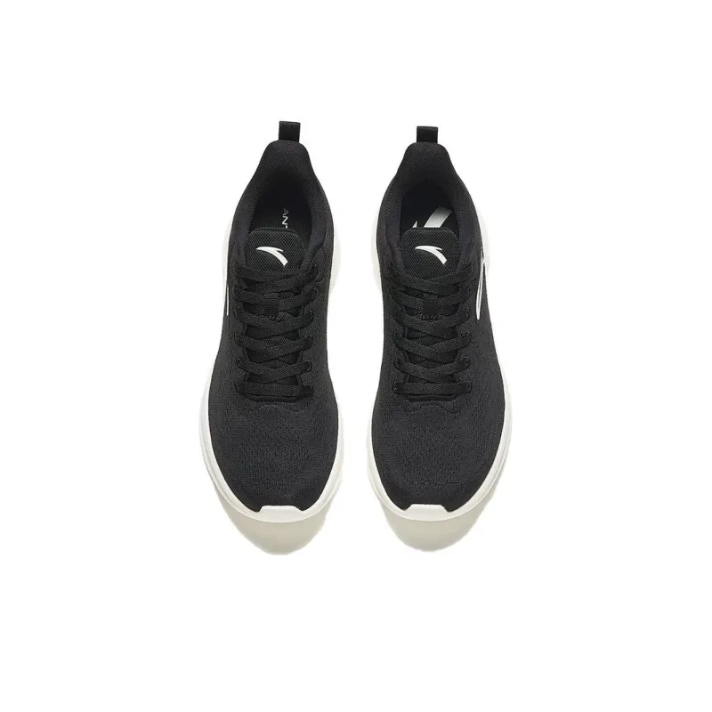 Anta Abrasion-Resistant Low-Top Running Shoes Men's Black Gray-1