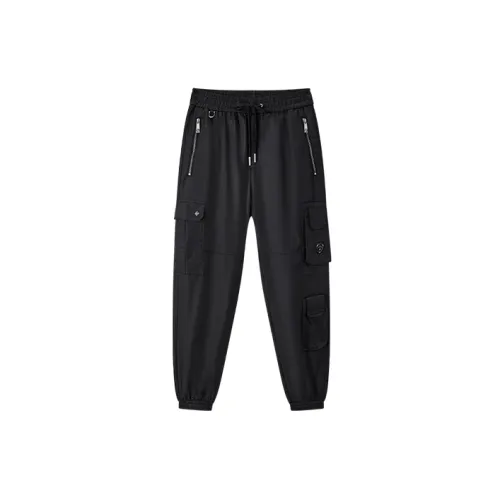 JOHN RICHMOND Knitted Sweatpants Men Black