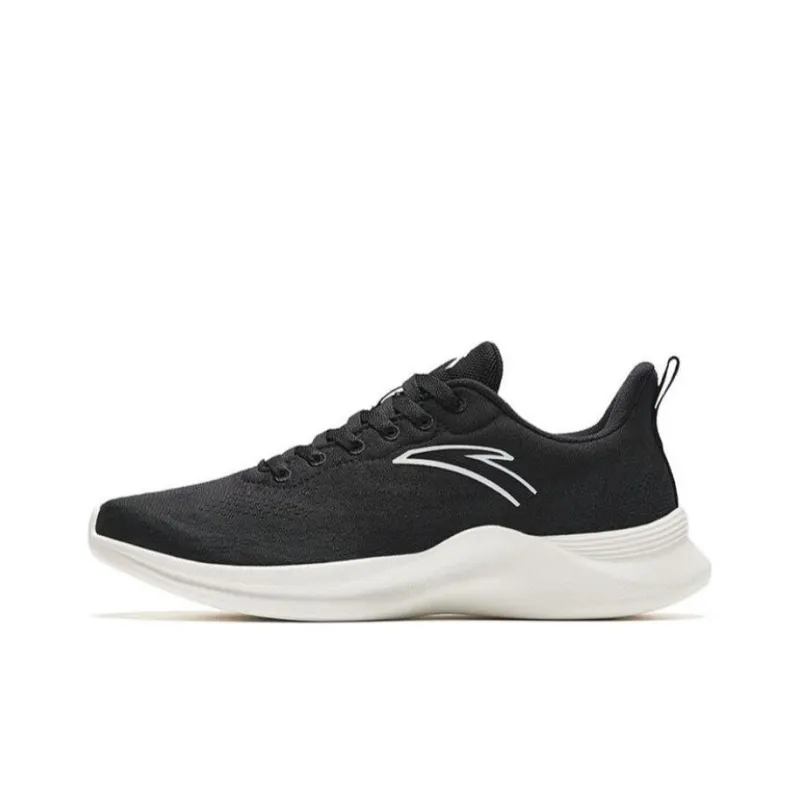 Anta Abrasion-Resistant Low-Top Running Shoes Men's Black Gray-0