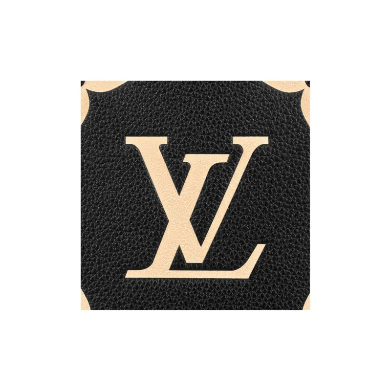 LOUIS VUITTON Montaigne Cow Leather Monsta Bag Crossbody Handbag Shoulder Bag Regular Women's Black/Ecru-4