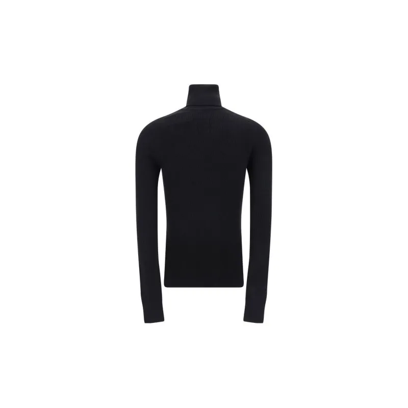 BALMAIN Fine Knit Turtleneck Jumper-1