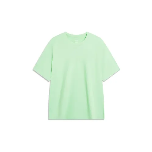 LINING Sports Life Collection T-Shirts Men Bamboo Green