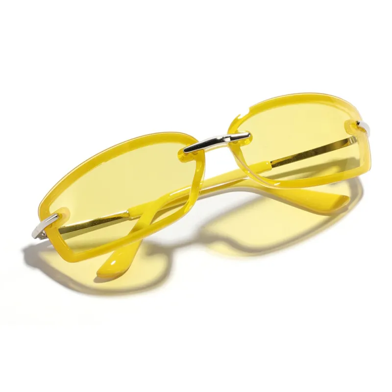 KENMO Irregular Shape Sunglasses Unisex Multiple Colors-13