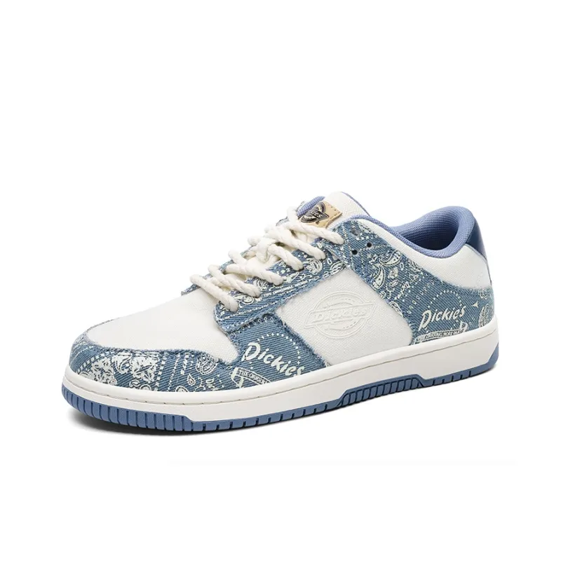 Dickies Skateboard Shoes Men's White Blue-1