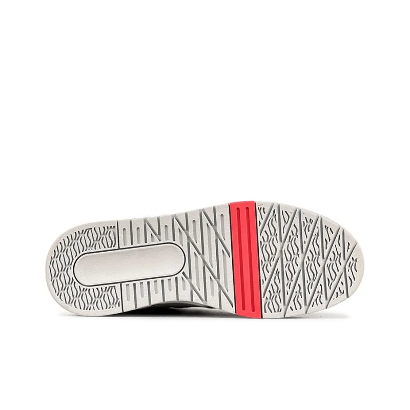 LuzaoT SUPER DRAG Extremely Attractive Stylish Skateboarding Shoes Unisex Beige Gray-5