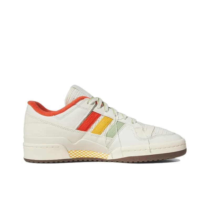 Adidas Forum 84 Low Cl Off White Orange Green Gum-1