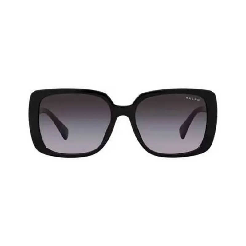 Polo Ralph Lauren Plate Frame Irregular Shape Sunglasses Women's Black-0