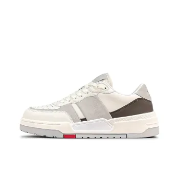 LuzaoT SUPER DRAG Extremely Attractive Stylish Skateboarding Shoes Unisex Beige Gray