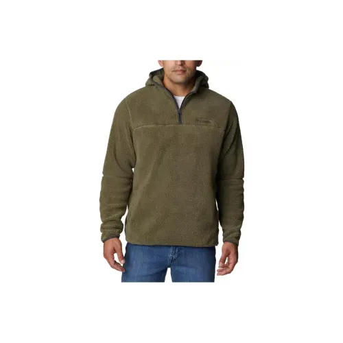 Columbia Sweatshirts Men Olive Green