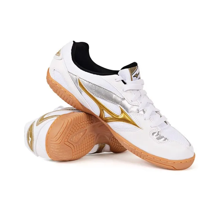 Mizuno Crossmatch Plio RX 4 Low Top Training Shoes Unisex White-2