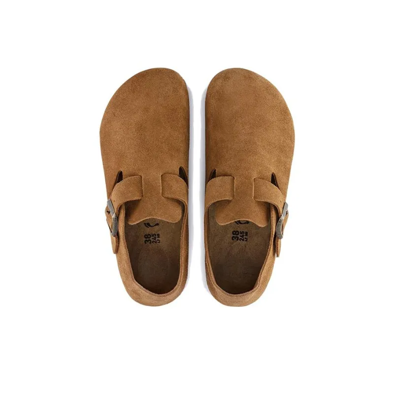 Birkenstock Women's London Suede Leather 'Mink'-3