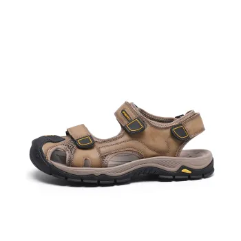 TRUMPPIPE Stylish Sandals Men's Khaki