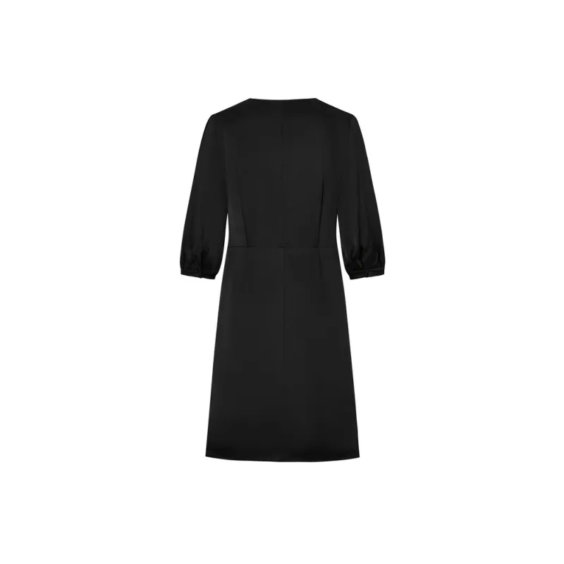 MO&CO Short Sleeved Dresses Women's Black-1