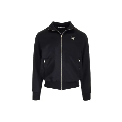 PALM ANGELS Pa Monogram Nylon Full-Zip Sweatshirt 