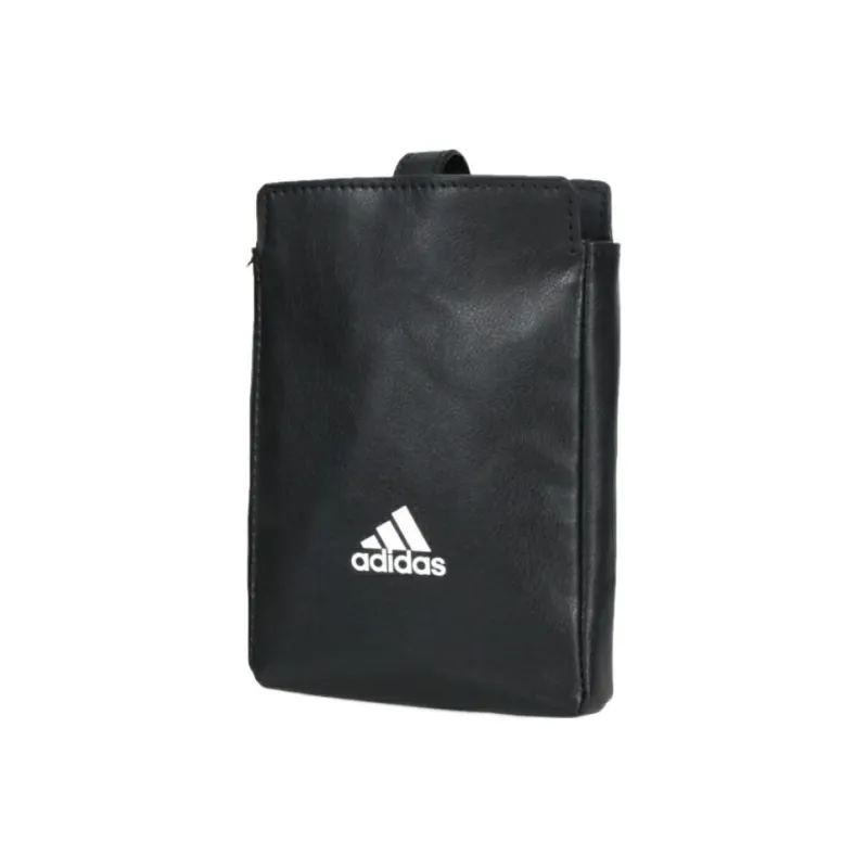Adidas Essential Artificial Leather Cell Phone Pouch Small Size Unisex Black-1