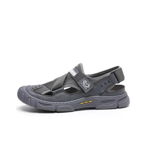 TRUMPPIPE Casual Shoes Men Low-Top Gray