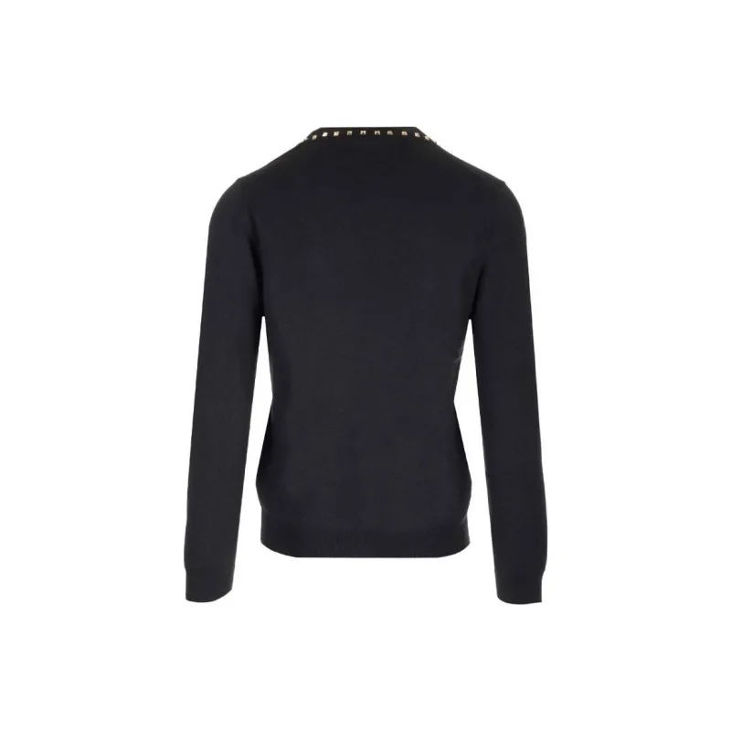 Valentino Garavani Rockstud Knit Cardigan-1