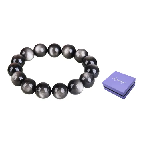 ALIEN BANG Obsidian Jade Bracelets Mens