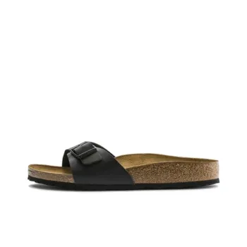 Birkenstock Madrid EVA Quiet Slide Slippers Women's Black Regular