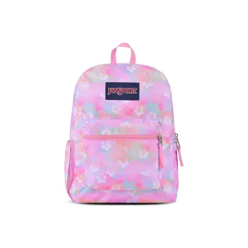 JanSport Fabric Laptop Backpack Medium Size Unisex Neon Floral