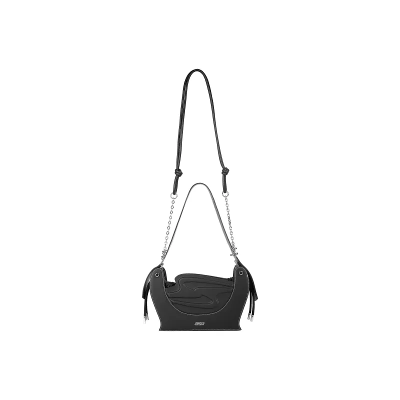 OMTO Cow Leather Bulky Plant Bag Shoulder Bag Crossbody Bag Regular Women's Multicolor-4