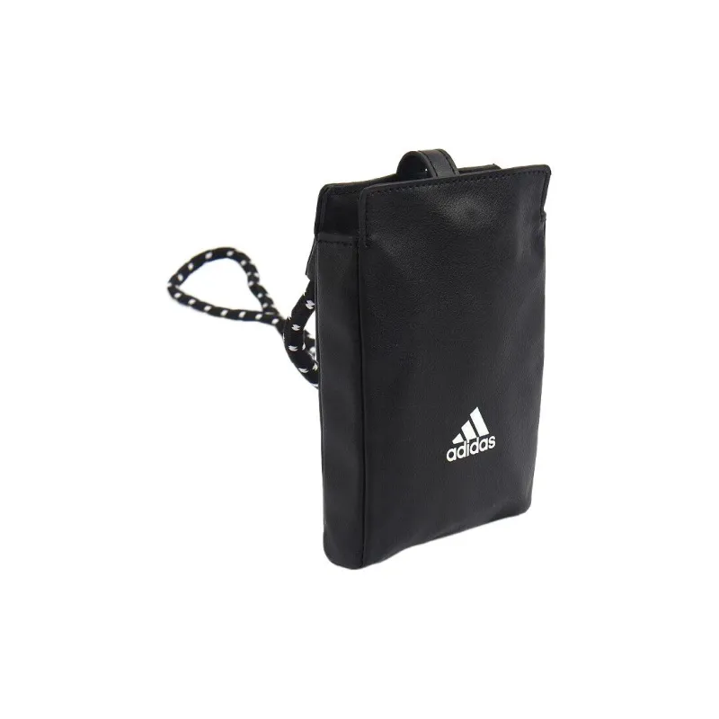 Adidas Essential Artificial Leather Cell Phone Pouch Small Size Unisex Black-2