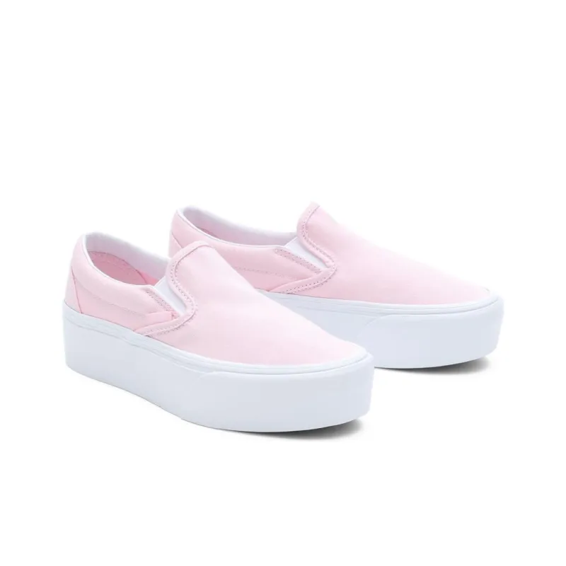 Vans Classic Slip On Stackform 'Pink White'-2