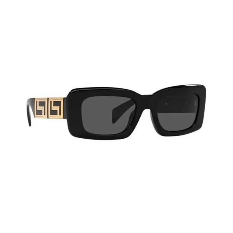 VERSACE Eyewear Greca detail Square frame Sunglasses-2