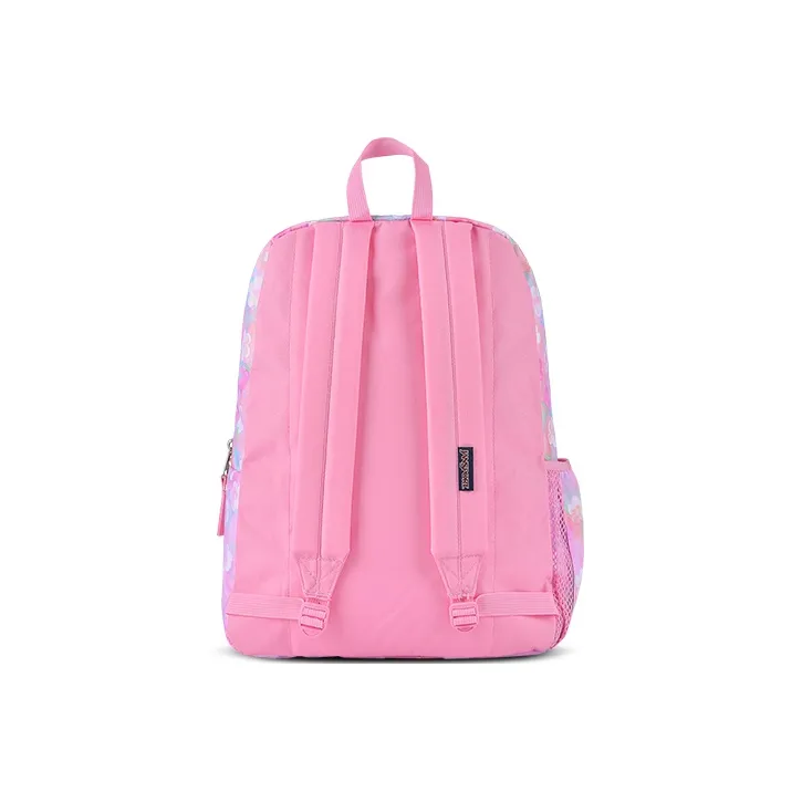 JanSport Fabric Laptop Backpack Medium Size Unisex Neon Floral-3