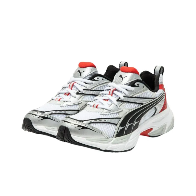 PUMA Morphic 'White For All Time Red'-2