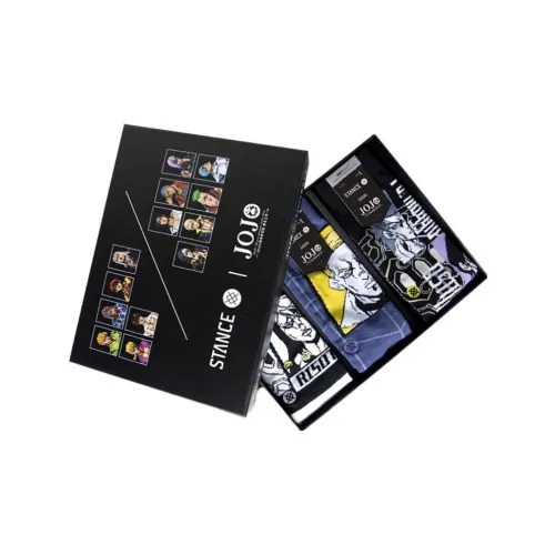 스탠스 3팩 세트 애니메이션 남녀공용 크루 삭스