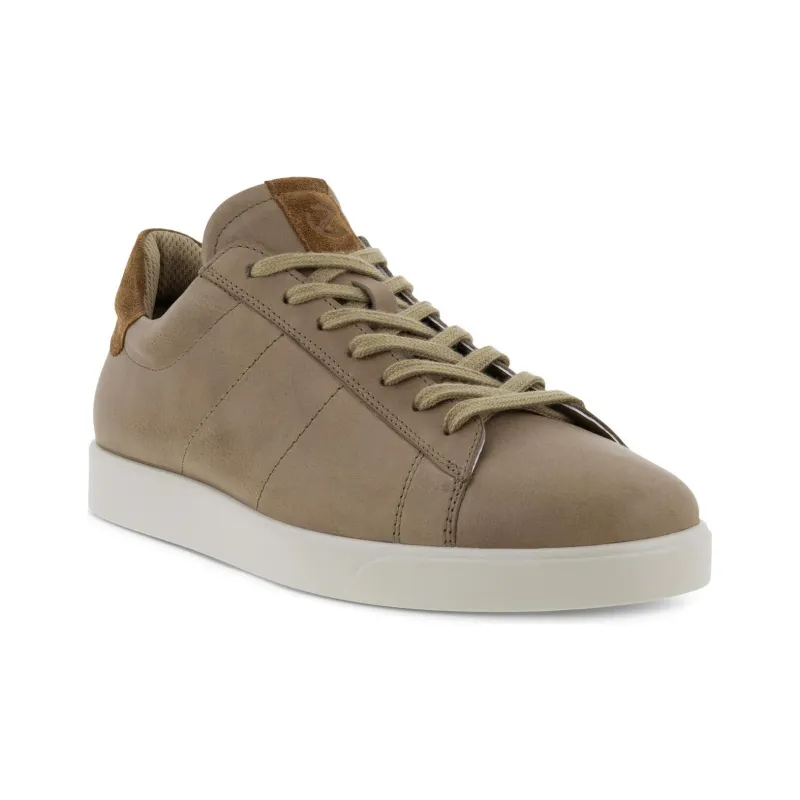 Ecco Street Light Series Stylish Skateboarding Shoes Men's Nutmeg Brown-2