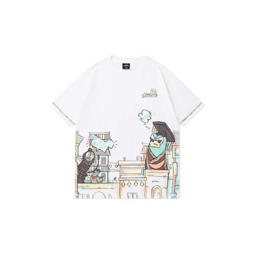 LAMLICKA T-Shirts Unisex White