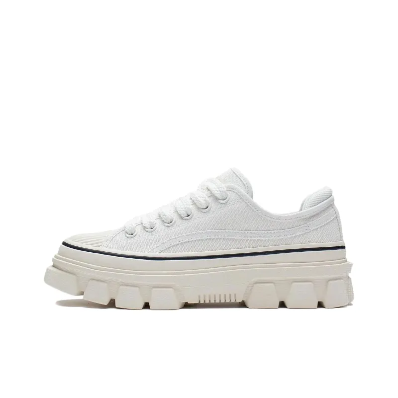 LiNing CF Tracing Anti Slip Wear Resistant Low Top Sports Casual Shoes Unisex White-0