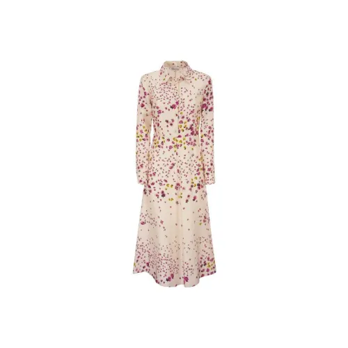 RED VALENTINO Long-Sleeved Dresses Women's Pink