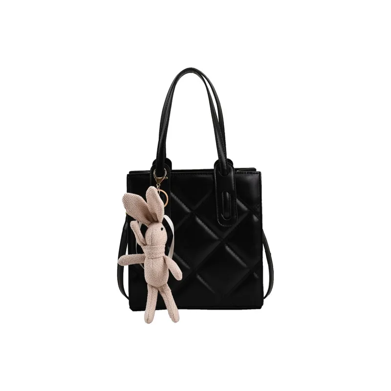 JANE KLAIN PU Tote Bag, Shopping Bag, Shoulder Bag, Crossbody Bag, Handbag Small Size Women's Pink/Brown/White/Black-1