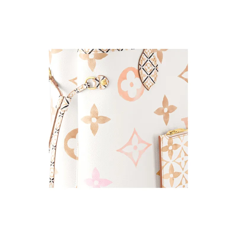 LOUIS VUITTON Neverfull Mm Beige-3
