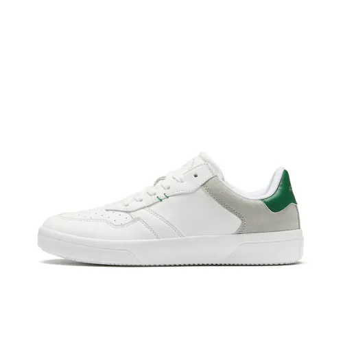 Rockfish Skateboard Shoes Men Low-Top White/Green