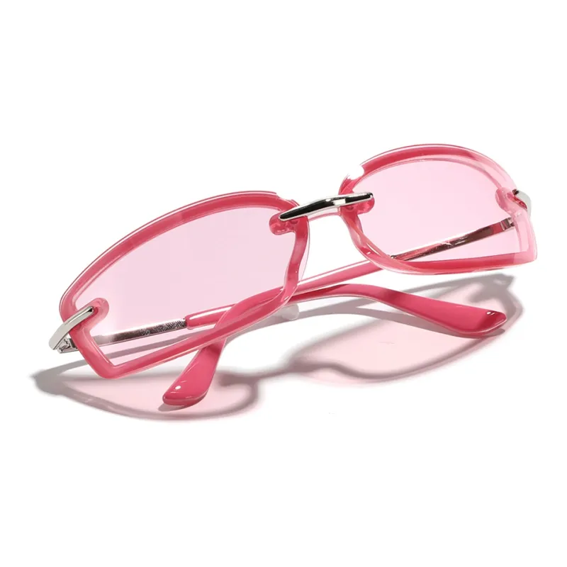 KENMO Irregular Shape Sunglasses Unisex Multiple Colors-16
