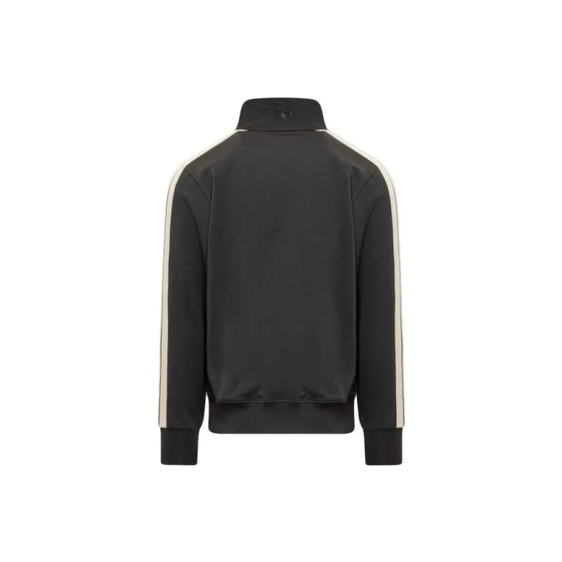 PALM ANGELS Pa Monogram Nylon Full Zip Sweatshirt-3